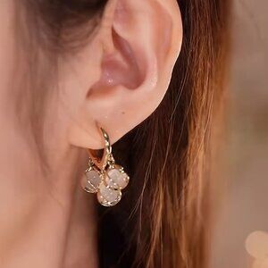 Exquisite And Stylish Faux Pearl Beads Earrings